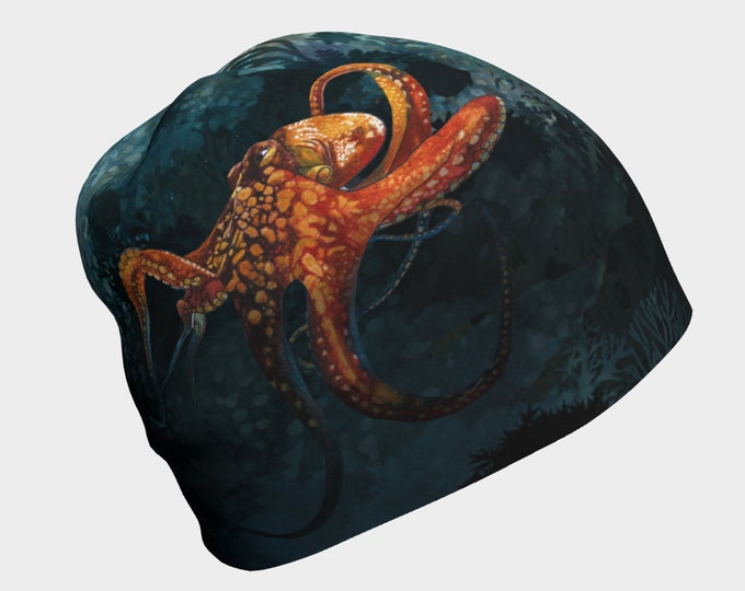 Octopus In The Coral Beanie