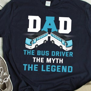 Bus Fahrer Papa Shirt Bus Fahrer Geschenk für Papa Lustige Bus Fahrer Vater Shirt Humor Bus Fahrer Vatertagsgeschenk Papa Bus Fahrer TShirt