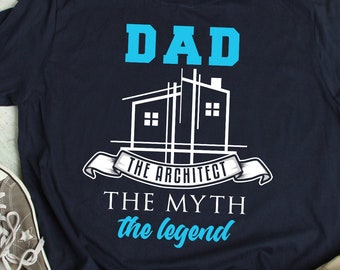 Architect Dad Shirt Funny Father Architecture TShirt Architect Gift for Dad Architecture Gift Father's Day Architect