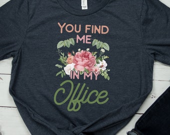 Florist Shirt Funny Florist TShirt Florist Gift Florist Office Florist Gift Idea Flower Lover Shirt Professional Florist Saying Quote