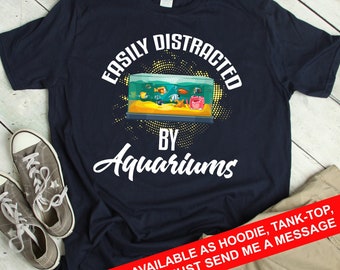 Aquarium Shirt Lustiges Aquarianer Shirt Aquarianer Geschenk Aquarium Fisch Liebhaber TShirt Fisch T-Shirt Aquarium T Shirt