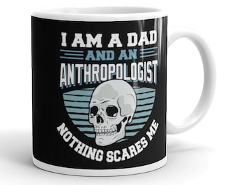 Antropologo papà regalo divertente antropologo tazza per papà umorismo padre antropologia tazza di caffè antropologia citazione dicendo tazza