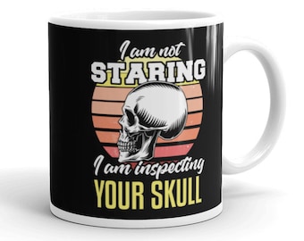 Antropologo Tazza Umorismo Teschio Ispettore Antropologo Regalo Divertente Antropologia Tazza da caffè Antropologia Citazione Dicendo Tazza