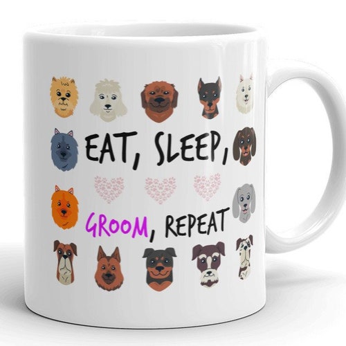 Dog Groomer Gift Dog Grooming Mug Grooming Dogs Gift Dog Etsy