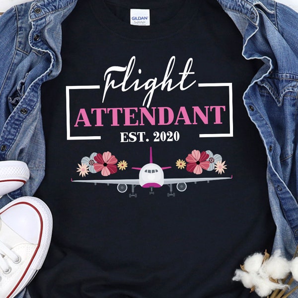 Flight Attendant Training Shirt Etsy