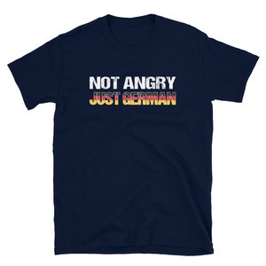 Rolig tysk T-shirt Humor Tyska T-shirts Rolig Arg Tyska T-shirt Tyska Ordspråk Tyska Citat Tyska Skämt bild 6