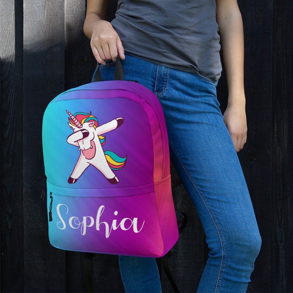Unicorn sale dabbing backpack