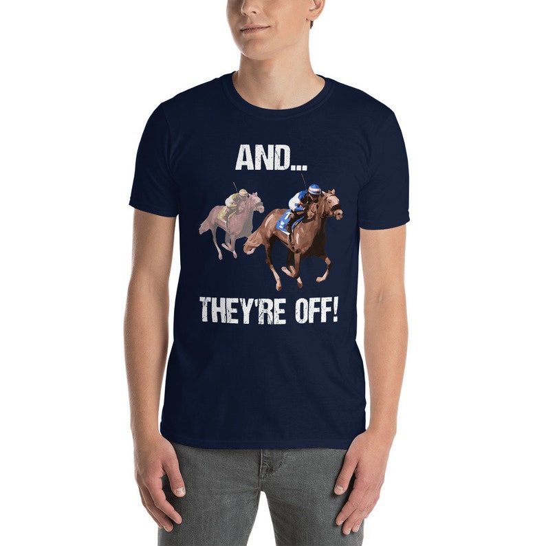 Horse Racing Shirt Funny Horse Racing T Shirt Horse Race Track T-Shirt Horse Racing Gift Horse Betting Horse Race Lover Horse Track Gift image 5