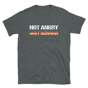 Rolig tysk T-shirt Humor Tyska T-shirts Rolig Arg Tyska T-shirt Tyska Ordspråk Tyska Citat Tyska Skämt bild 7