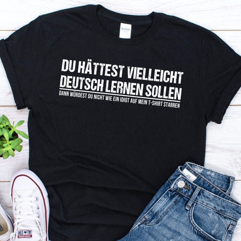 Funny German Speaker Shirt German Speaking T Shirt German Speaker Gift German Saying German Quote German Shirt image 1