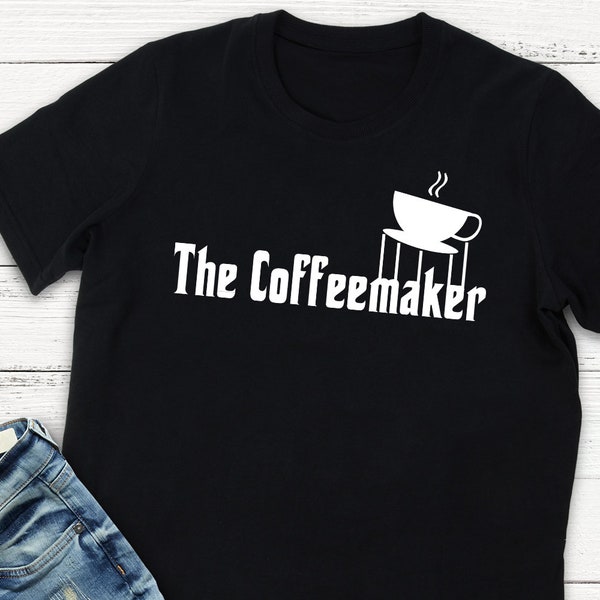 Barista Shirt Funny Best Barista TShirt Barista Gift Coffee Lover Shirt Humor Coffee T Shirt Hobby Barista T-Shirt Coffeemaker Shirt