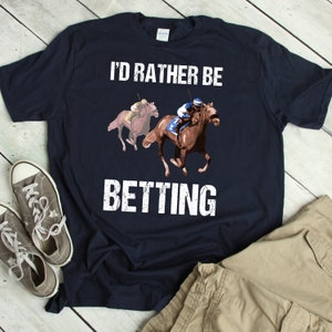 競馬シャツ 面白い競馬賭博 Tシャツ 競馬トラック Tシャツ 競馬賭博ギフト 騎手 競馬の名言