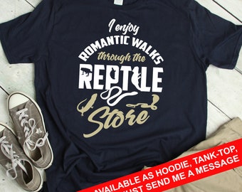 Reptile Shirt Funny Reptile Lover Gift Reptile Store Herpetology TShirt Herpetologist T-Shirt Joke Reptile Lover Shirt Herping