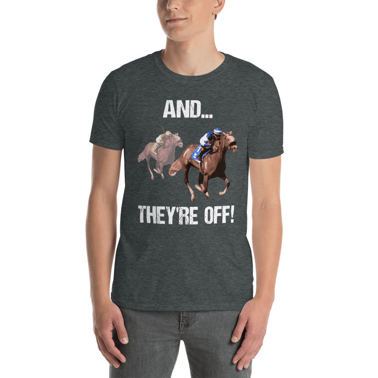 Horse Racing Shirt Funny Horse Racing T Shirt Horse Race Track Etsy