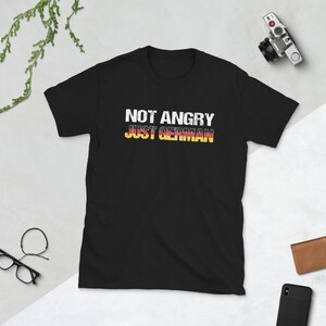 Rolig tysk T-shirt Humor Tyska T-shirts Rolig Arg Tyska T-shirt Tyska Ordspråk Tyska Citat Tyska Skämt bild 5