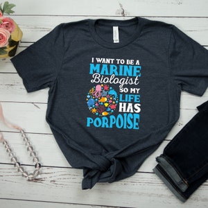 Marine Biologist Shirt Marine Biologist Gift Future Marine Biologist Marine Biology Ocean Animals Funny Marine Life