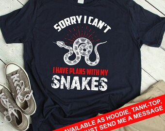 Snake TShirt Funny Snake Shirt Snake Lover Quote Humor Snake Gift Snake Lover Gift Herpetology TShirt Herpetologist