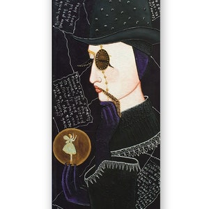 Original decorative Acrylic Painting on canvas Thumbelina