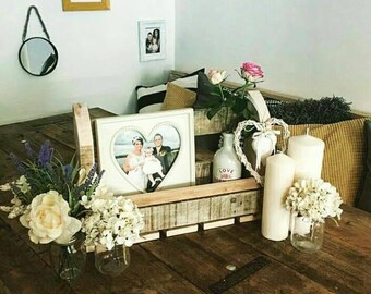 Rustic Wooden Wedding Rack