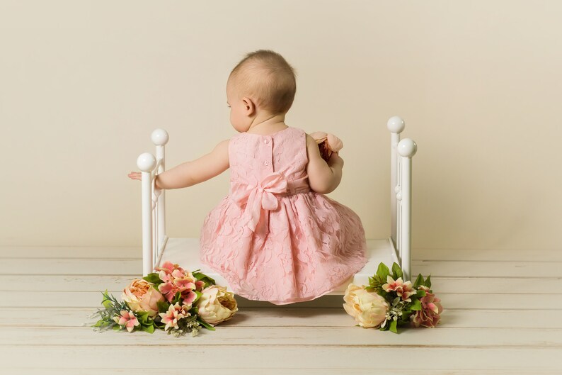 light pink dress for baby girl