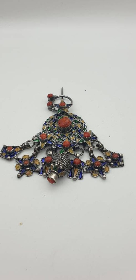 Kabyle jewelry brooch - image 5
