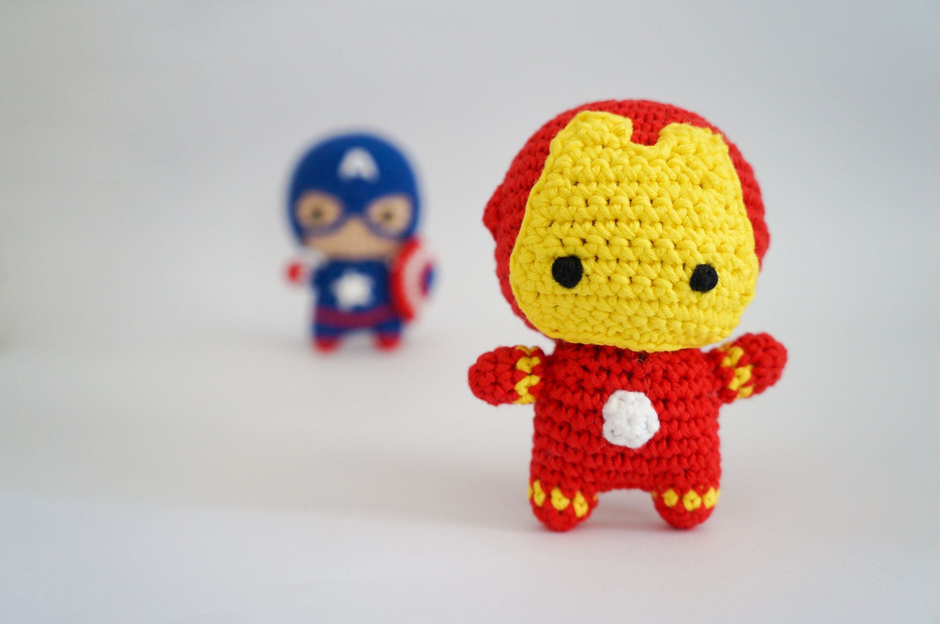 Jouet en peluche Iron Man, Hulk ou Spider-Man au crochet Amigurumi -   Canada