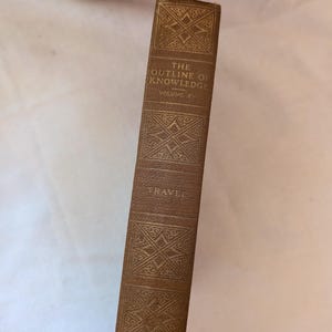 Ouvrage de référence ancien - Le Schéma du savoir, volume XV - Voyages - 1924