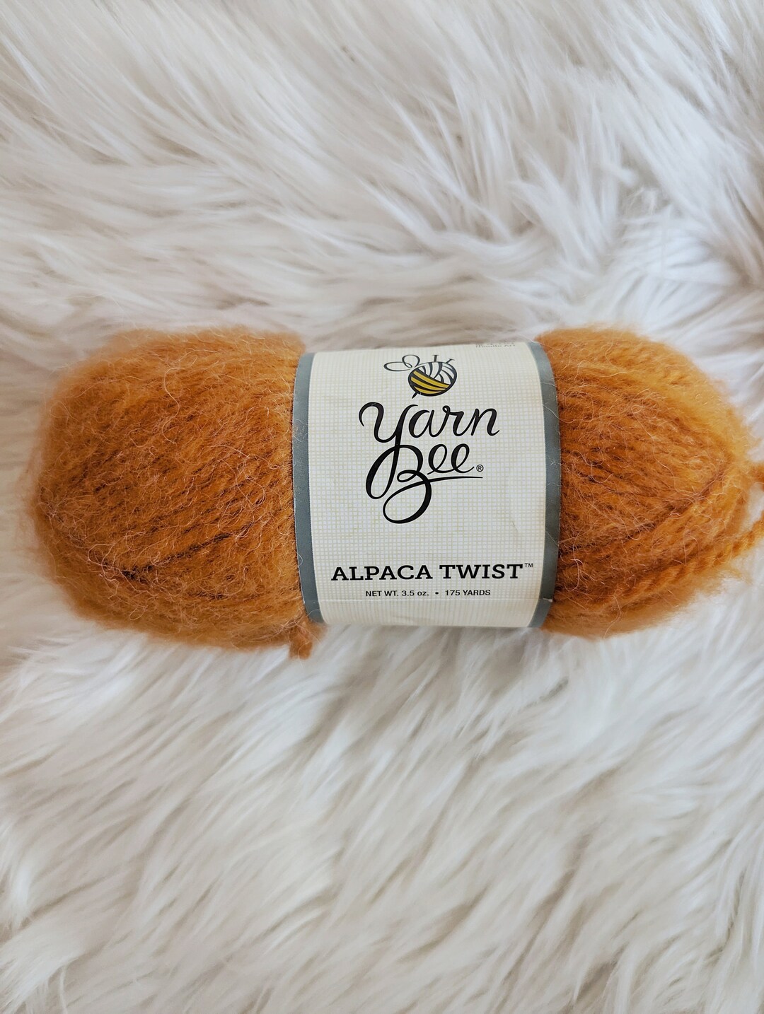 Yarn Bee Alpaca Twist Pumpkin Spice Discontinued Color Etsy