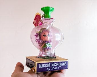 Vintage 1960's Liddle Kiddle Kolognes by Mattel - Violet #3703 - NIB Brand New in Box