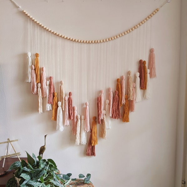 Tassel Wall Hanging Etsy