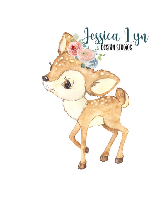 Fawn nursery decor woodland nursery nursery wall art Etsy