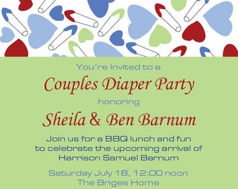 Couples Diaper Party