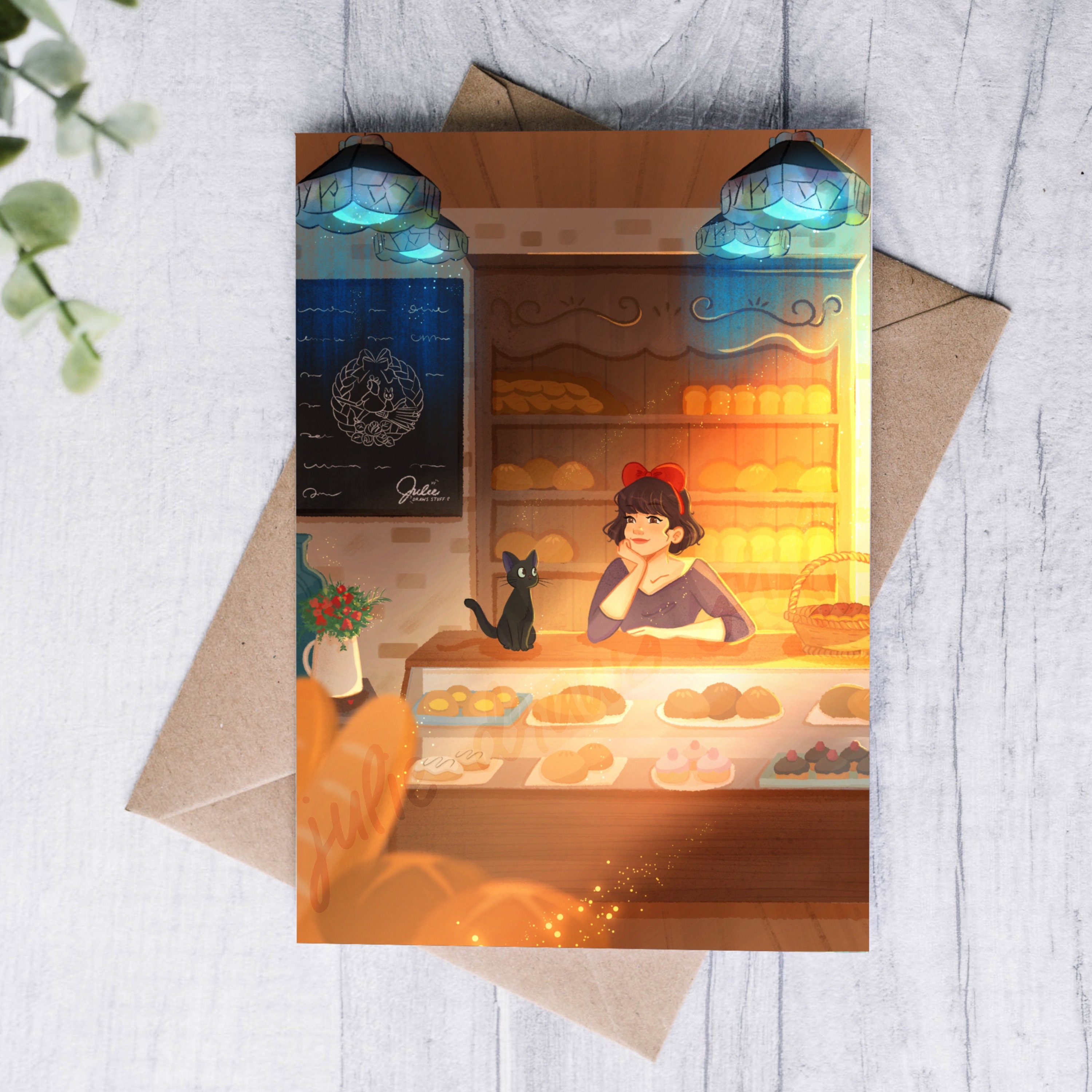 Kiki's Delivery Service Art Print Stickers - Etsy