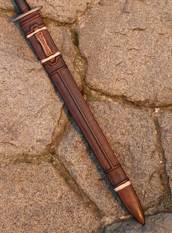 Scabbard For Viking Sword With Wooden Core Etsy Denmark