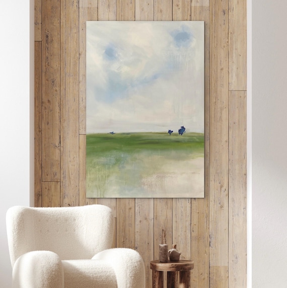 Where the Skies Are Blue   36h x 24w