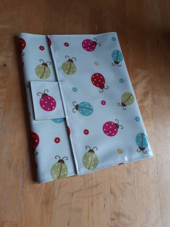 Protege Carnet De Sante En Toile Ciree Avec Rabat Et Etsy