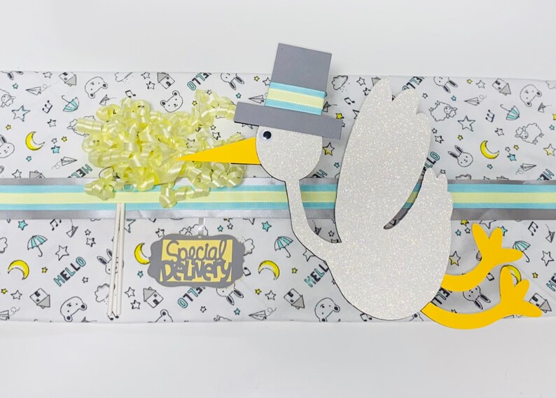 SPECIAL DELIVERY STORK Diaper Cake Assembled/kit Gender - Etsy
