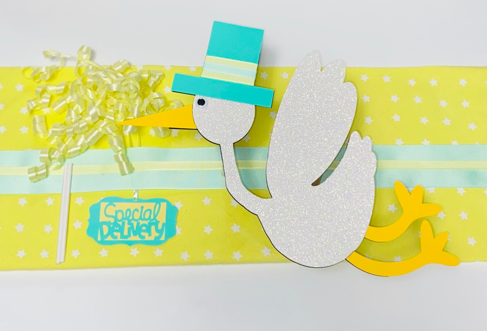 SPECIAL DELIVERY STORK Diaper Cake Assembled/kit Gender - Etsy
