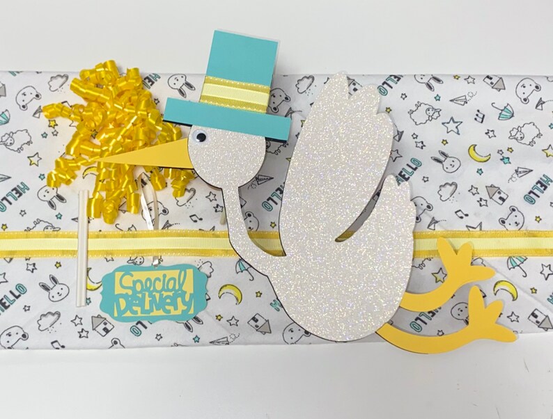SPECIAL DELIVERY STORK Diaper Cake Assembled/kit Gender - Etsy