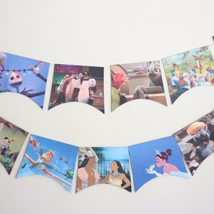 64 Piece Disney Banner - Digital (128 Different Scenes) (DIGITAL - Not printed and shipped to you)