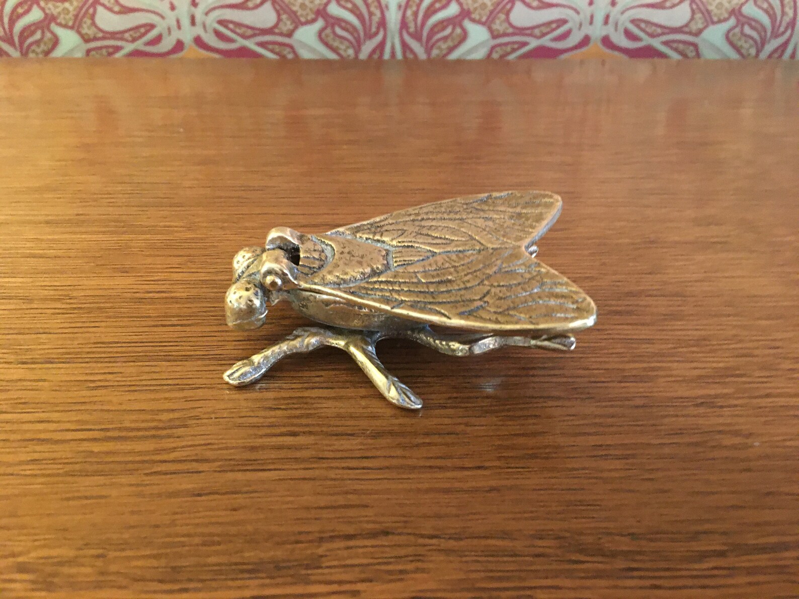 Vintage Italian Fly Ashtray Rustic Metal Vesta Fly Trinket Etsy Canada