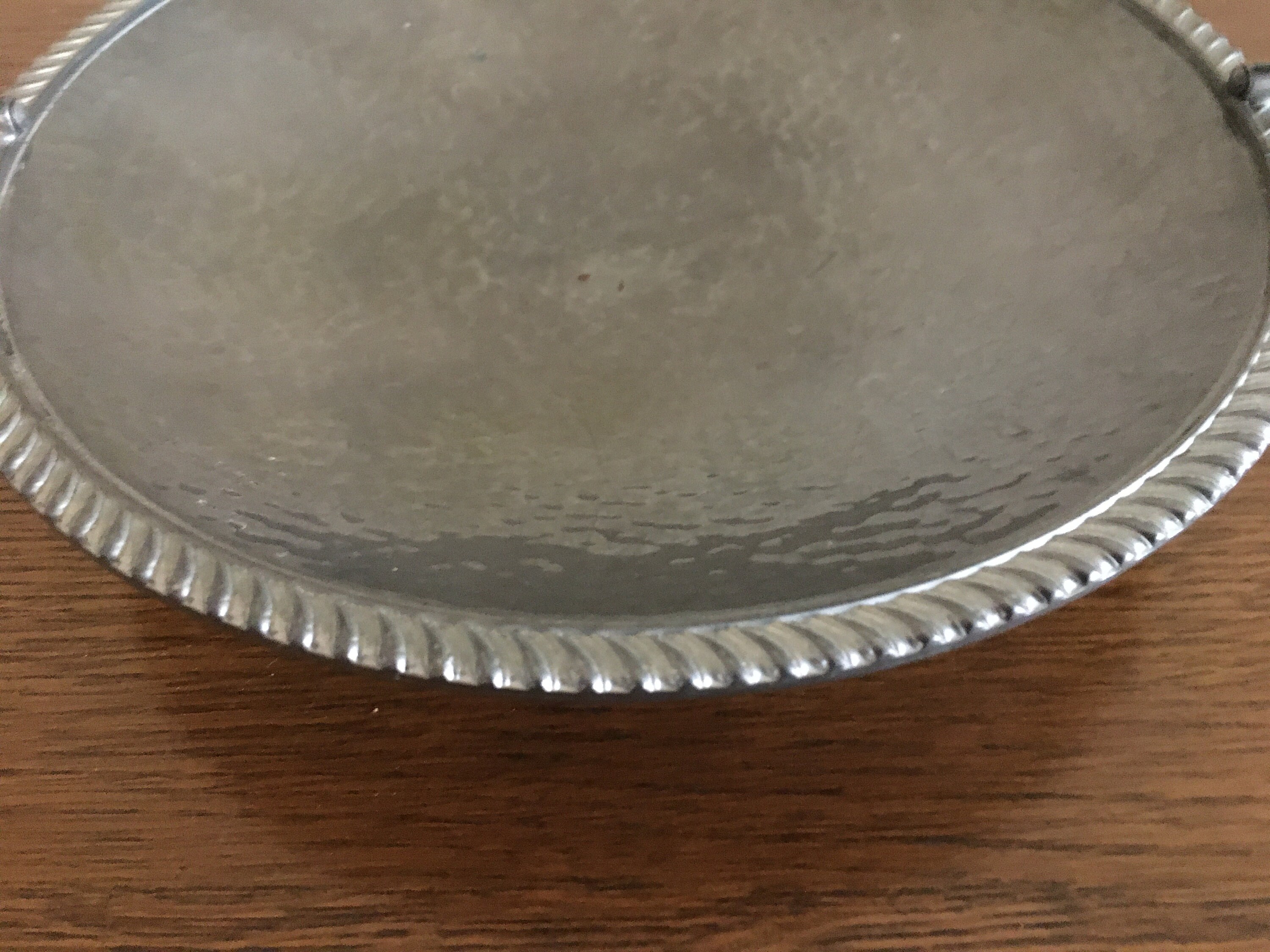 Very Rare Circa 1940 Speculum Plate Made in England Copper Tin Etsy