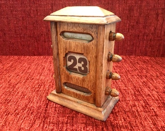 Antique Desk Calendar - Etsy