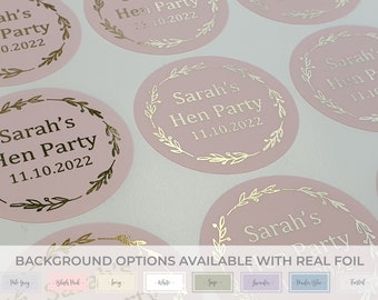 PERSONALISED STICKERS LABELS ADDRESS PARTY BAGS SWEET AFTERNOON TEA CAKE PARTY