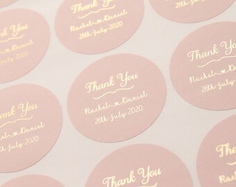 thank you labels etsy