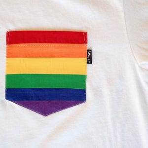 Rainbow Pocket Tee