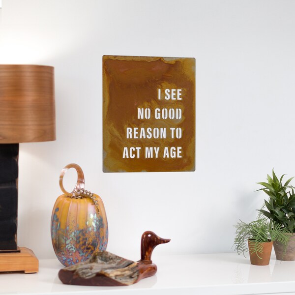 Metal Wall Sayings Etsy