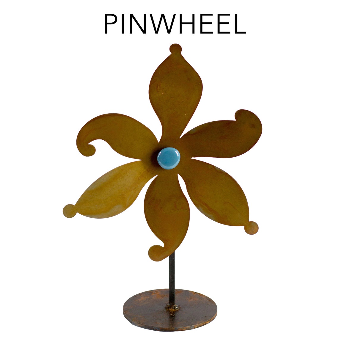 Metal Garden Flowers Primitive Summer Decor Yard art Garden Etsy