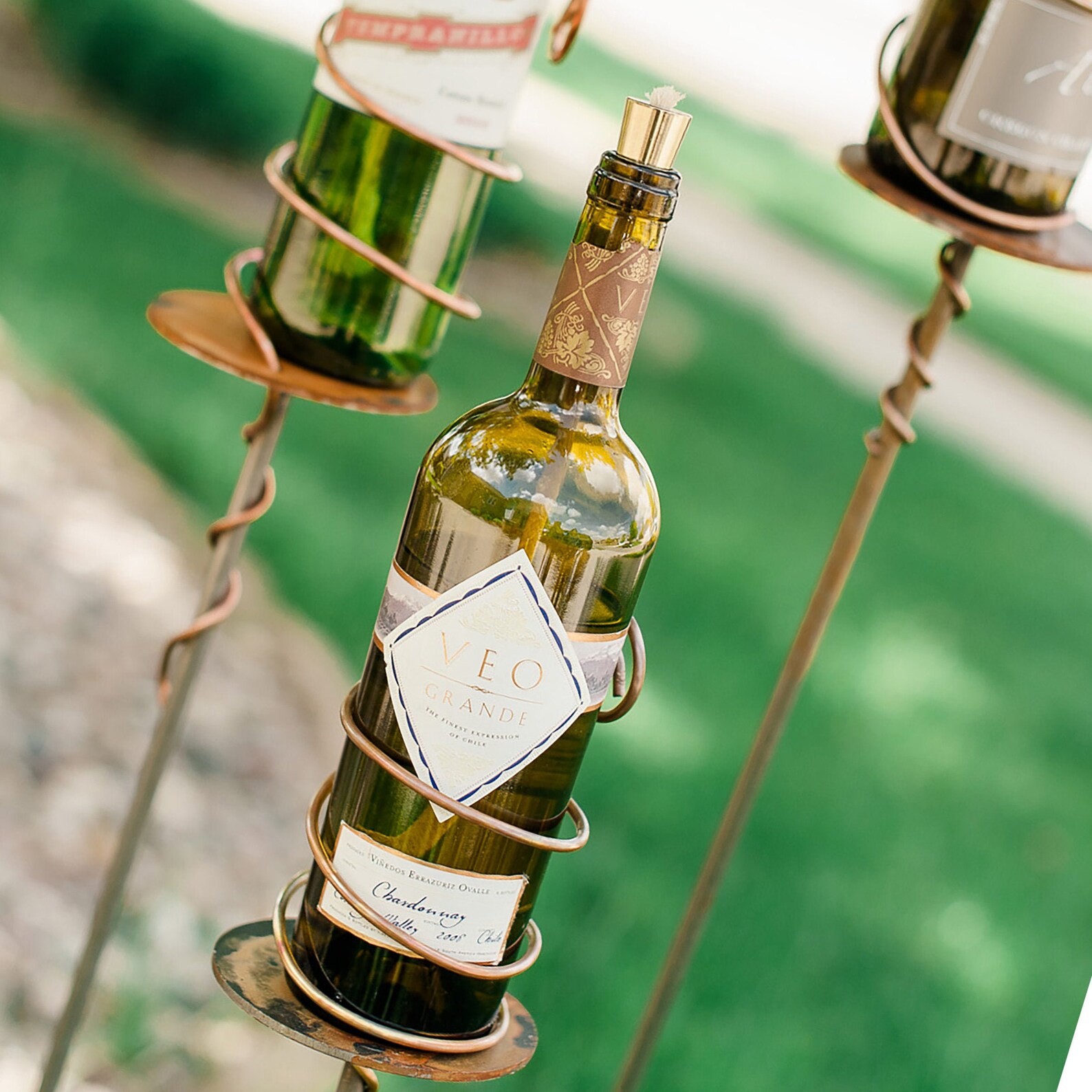 Wine Bottle Wick Set of Three Candle Wick Wine Bottle Etsy