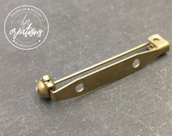 Support pin to glue 33mm brass brass finish brass